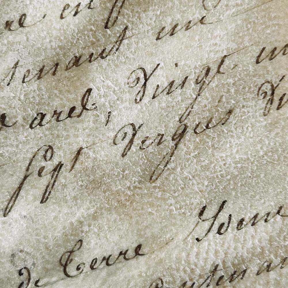 ***SOLD***1787 French Vellum Parchment Handwritten Manuscript Legal Document - Picture 11 of 12